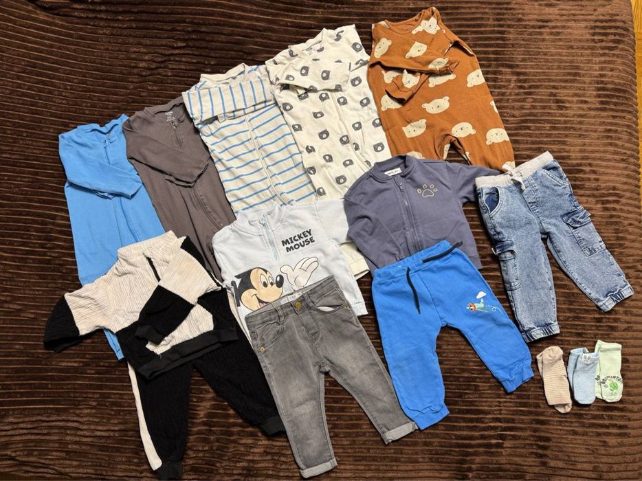 Лот речей на хлопчика 80-86 розмір