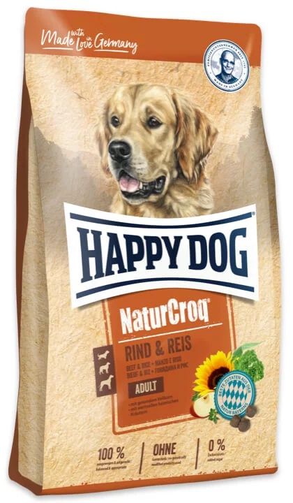 Сухой корм для взрослых собак Happy Dog NaturCroq різні смаки