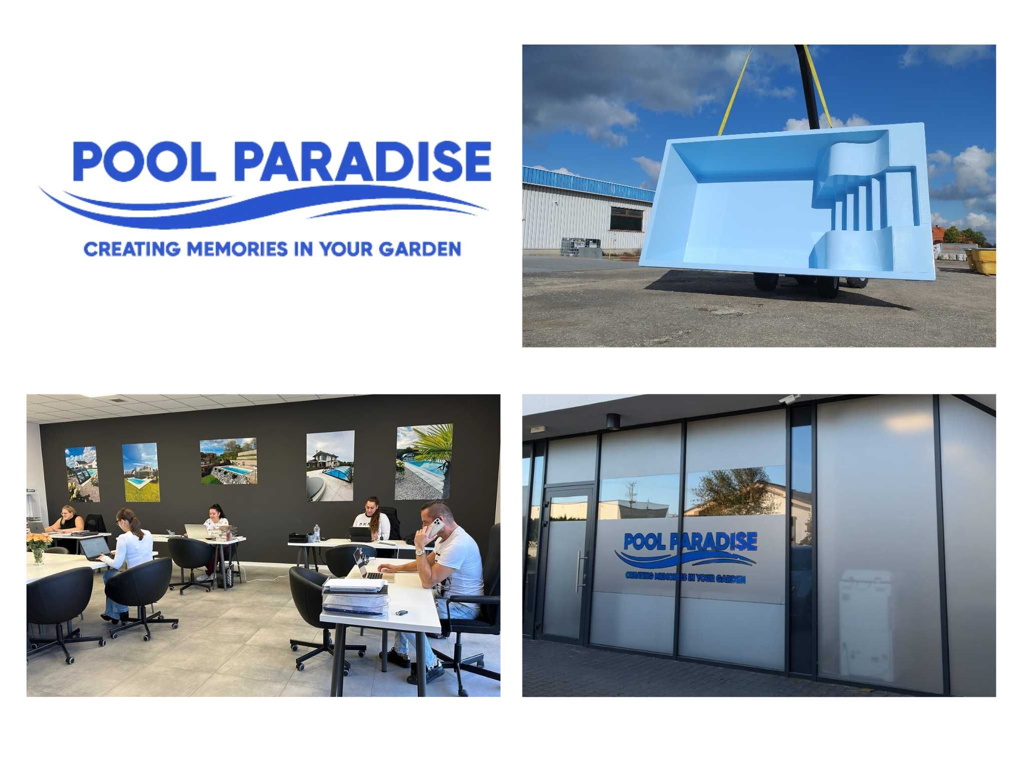 Basen poliestrowy MARBELLA 720x340x150cm GFK, PRODUCENT