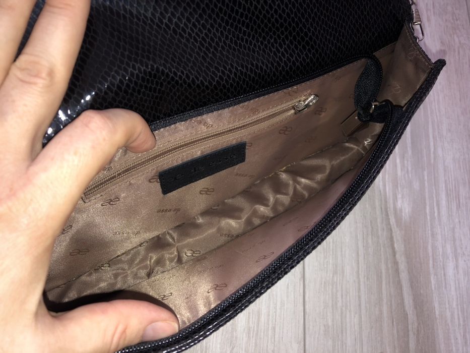 Сумка / клатч натуральная замша