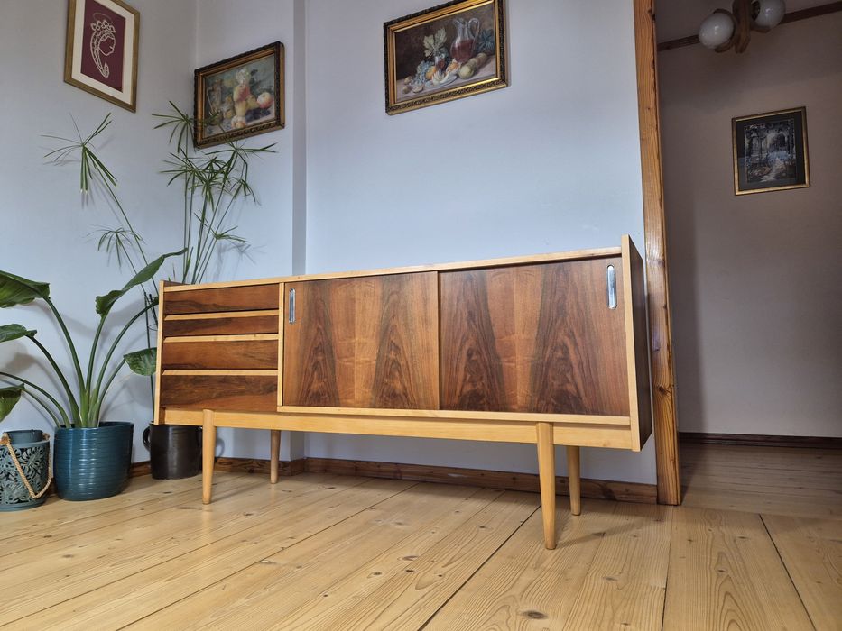 Komoda/sideobard Bytomskie Fabryki Mebli renowacji! PRL VINTAGE RETRO