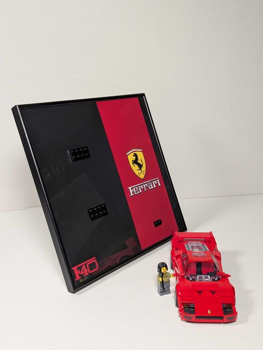 Арт Рамка для Конструктора LEGO Speed Champions Ferrari F40 (76934)