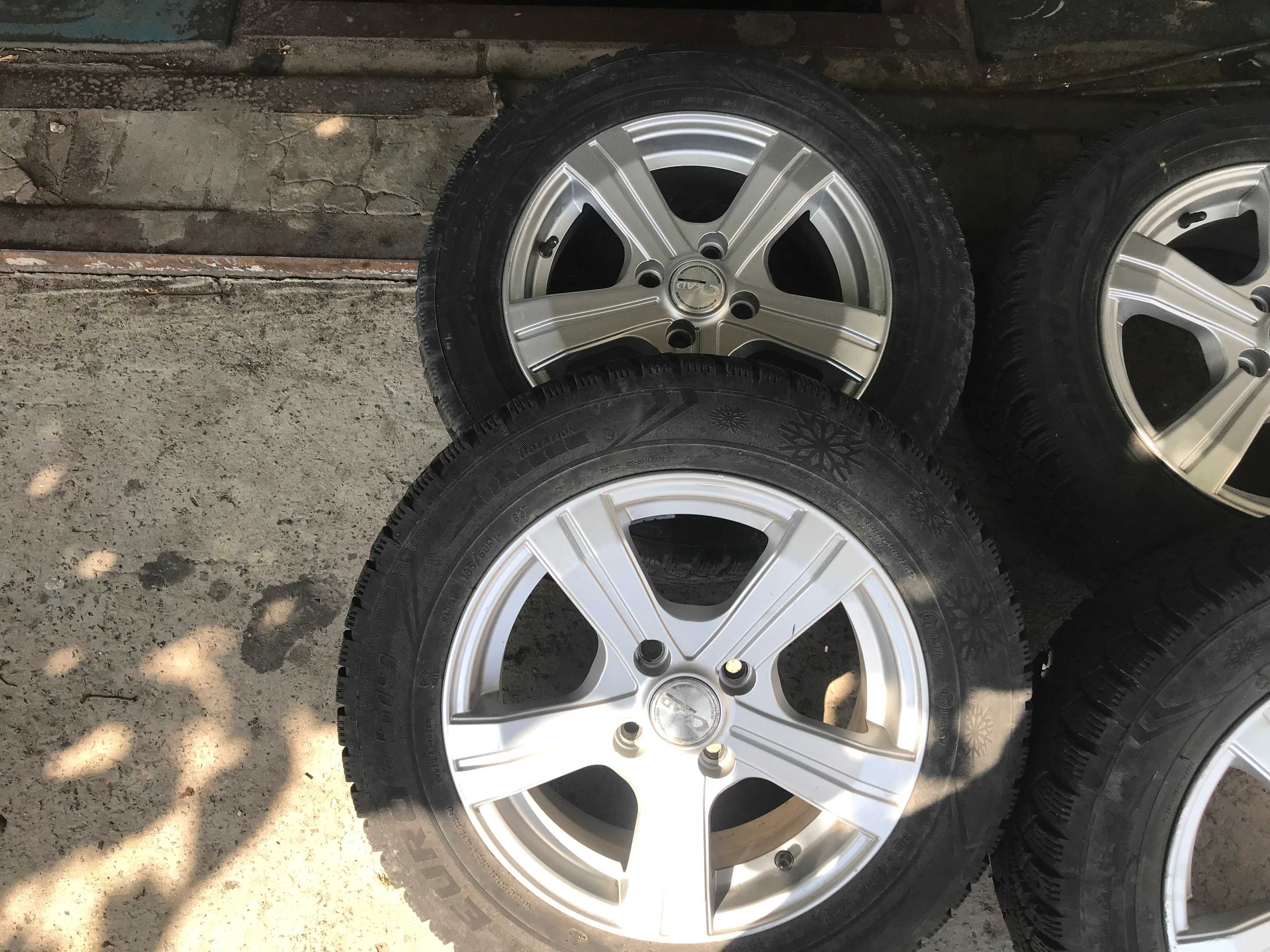 продам диски R14 с резиной 185 /60