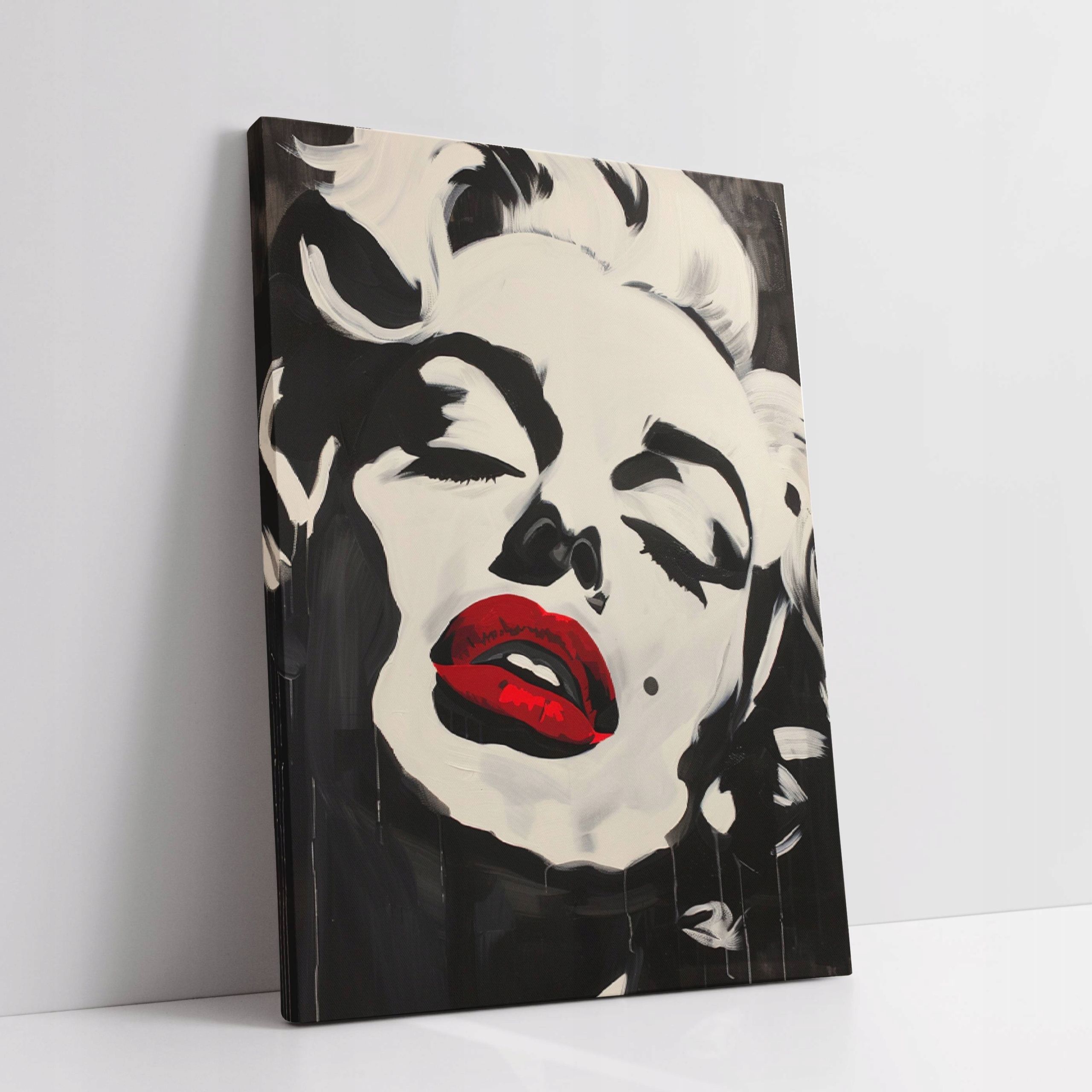 Obraz na płótnie Marilyn Monroe obraz na ścinę do pokoju salonu 90x120