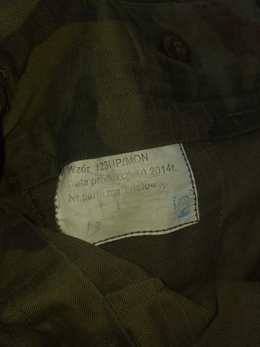 Mundur polowy wz.123UP/MON,militaria,wojskowe,WP,demobil,ASG,Paintball