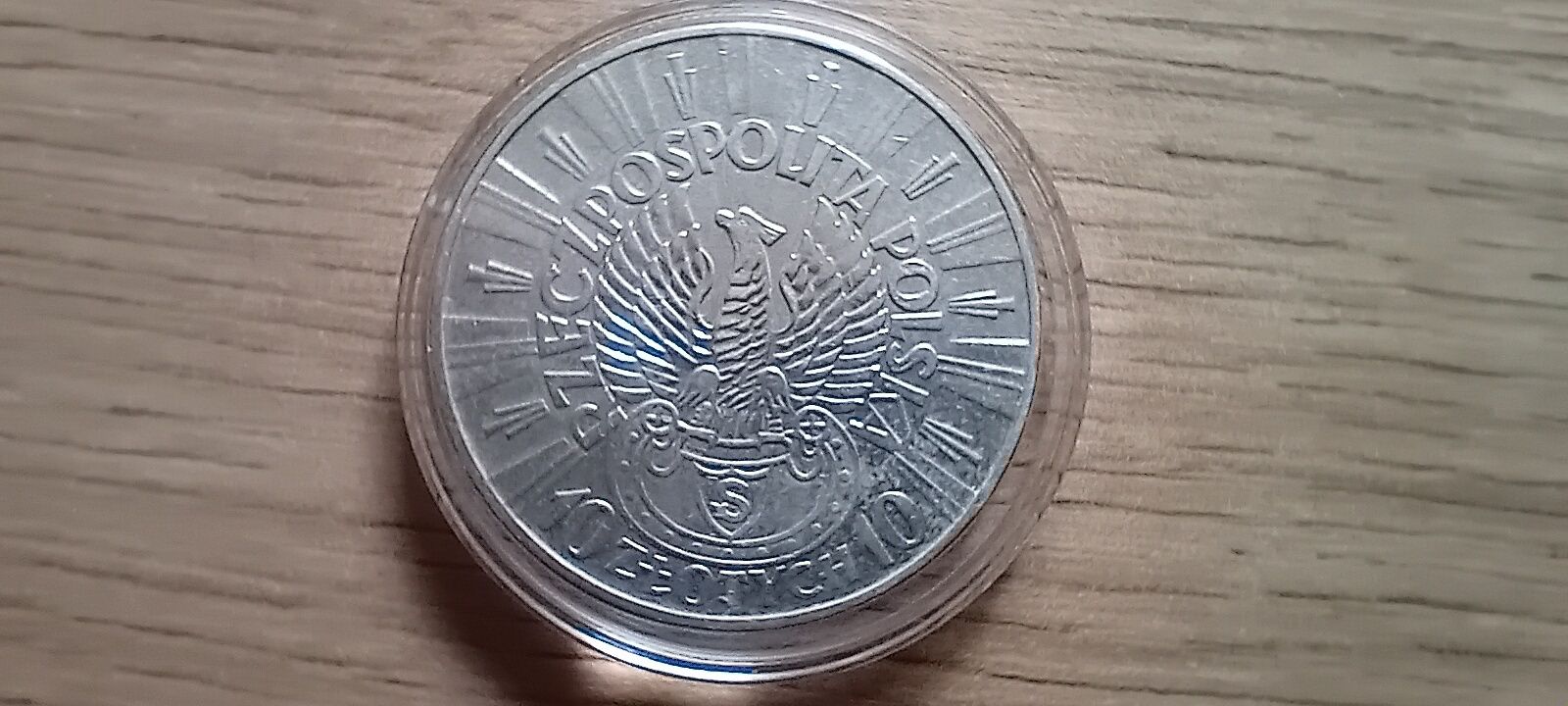 1934 Piłsudski orzeł strzelecki 10 zł i 5 zł monety srebrne