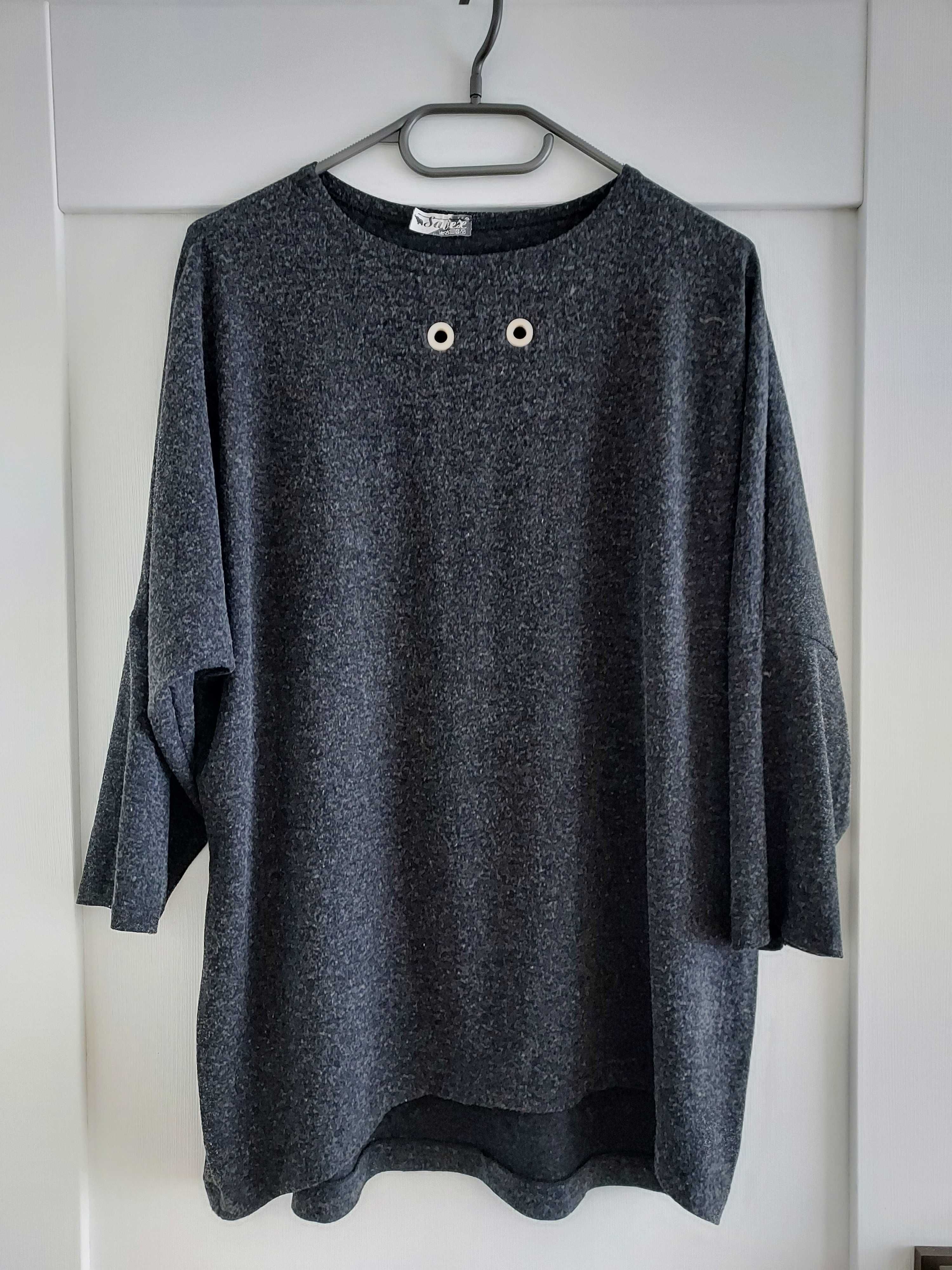 sweter bluzka oversize S M