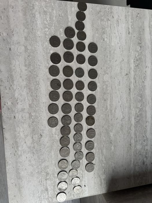 Stare monety 10,20,50 złotych