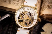 Ексклюзивний ручної роботи механічний годинник скелетон-на подарунок!