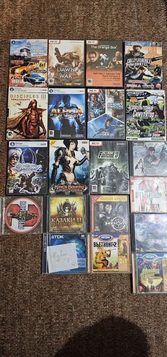 Ігри для ПК PC колекція 78дисків