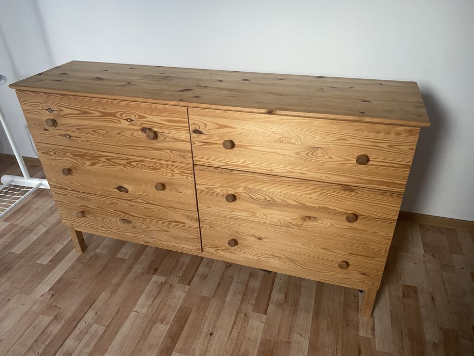 Komoda drewniana IKEA bez jednego uchwytu