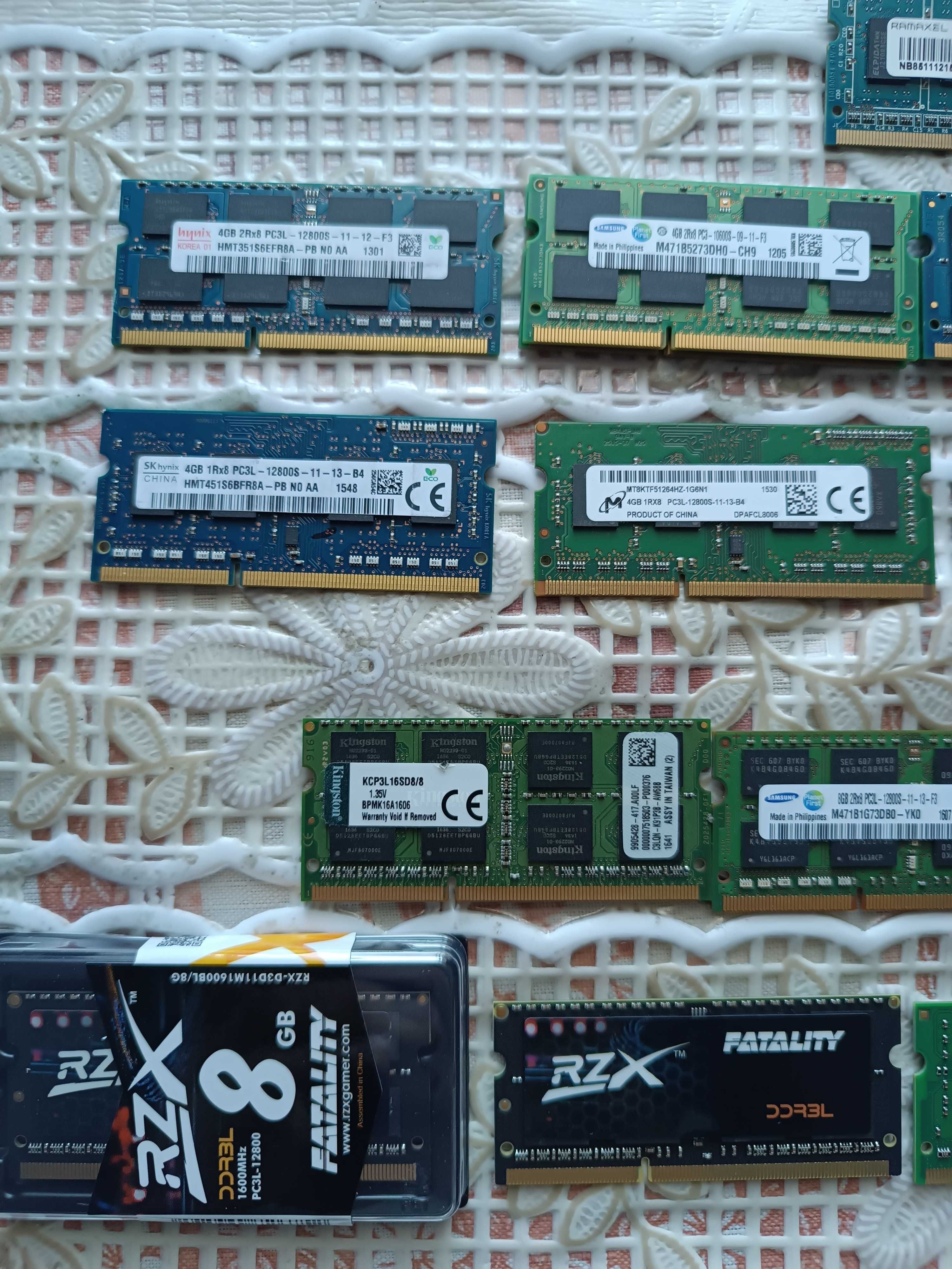 Оперативна память ОЗУ для ноутбука DDR3