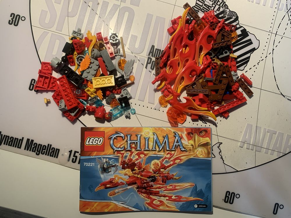 lego chima pojazd flinxa 70221