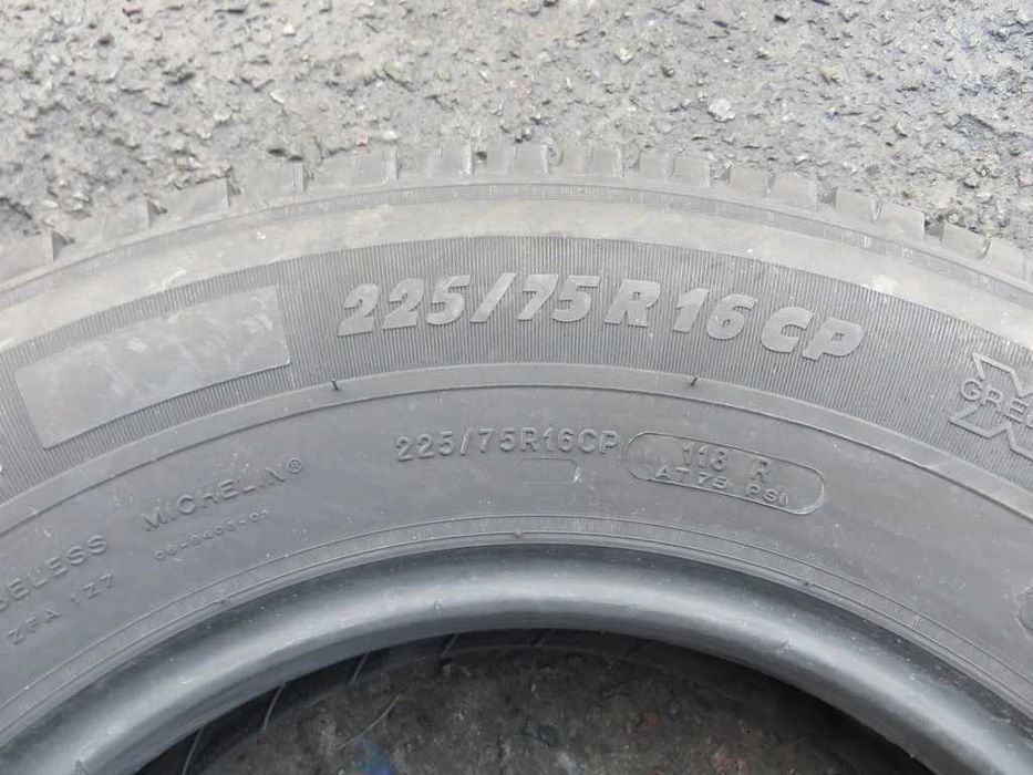 225/75 R16C 118R Michelin AgilisCamping M+S 4штуки 2021 рік