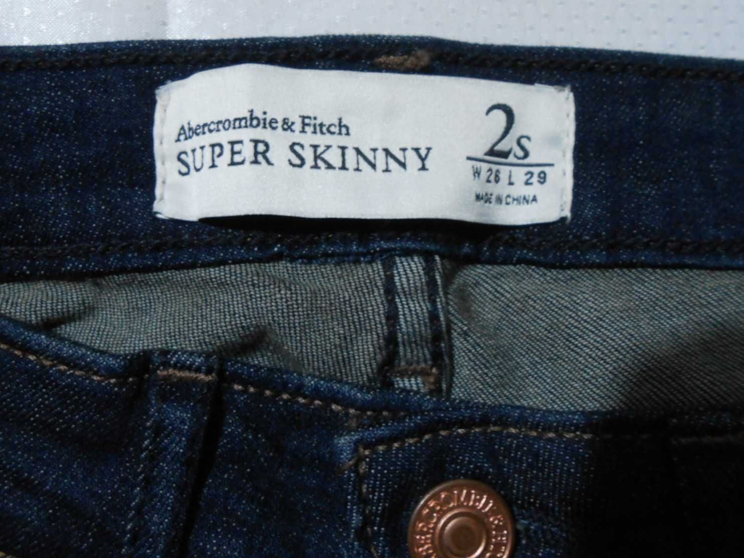 2S XS джинси Abercrombie & Fitch Skinny джинсы скинни скіні