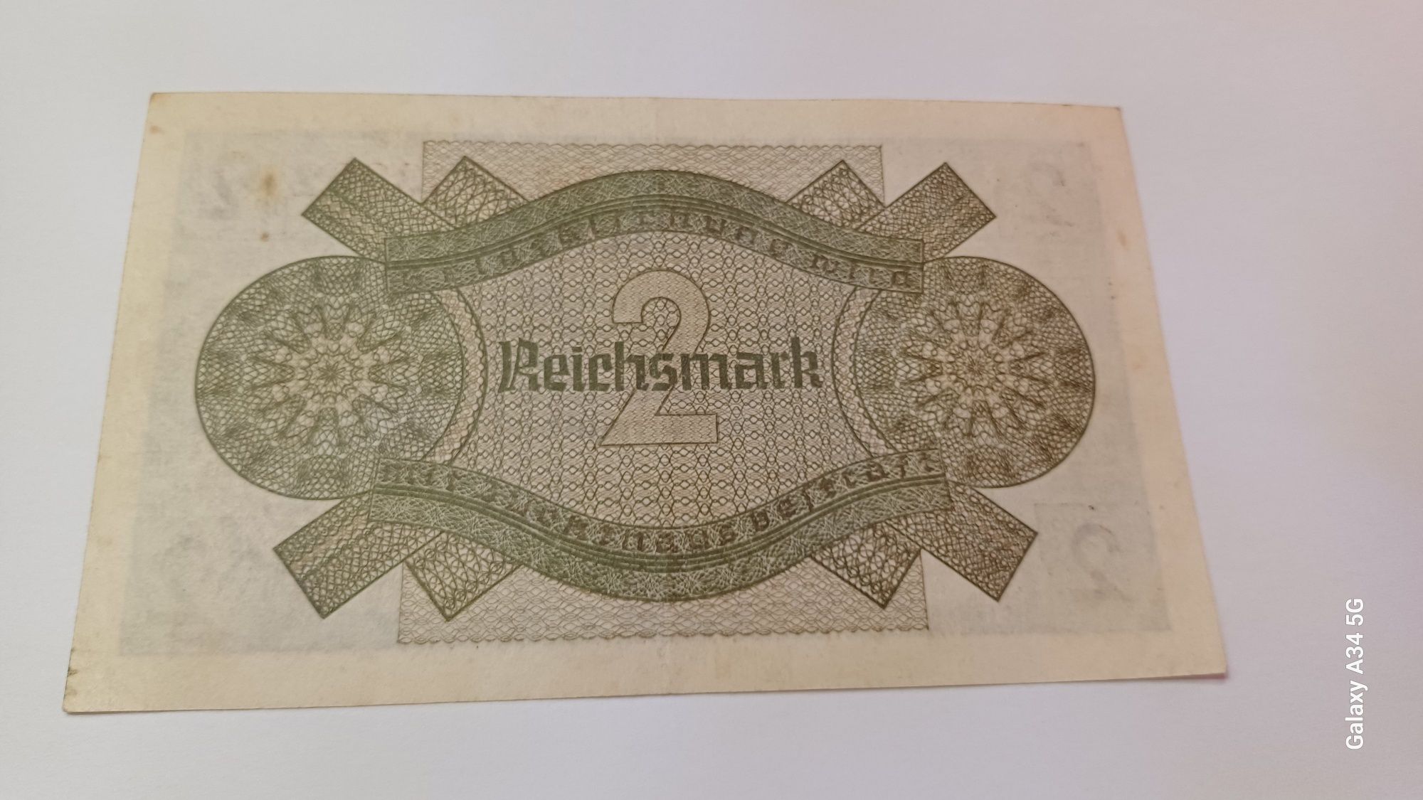 PROMOÇÃO--2 reichsmark REICHSKREDITKASSEN ORIGINAL Alemanha nazi-suást