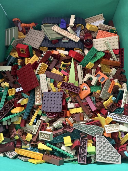 Peças Lego várias cores