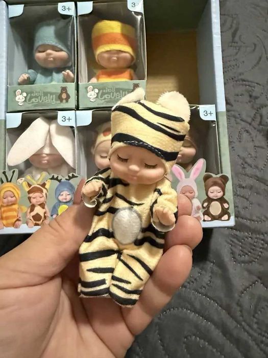 Милі міні-ляльки для вашої принцеси (набір 6 шт)