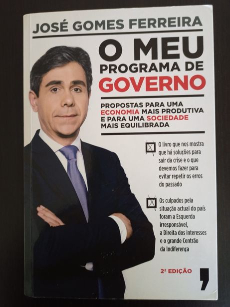 O meu programa de governo - José Gomes Ferreira, como novo