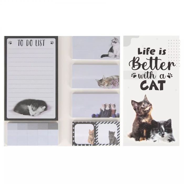 Zestaw Notes z Zakładkami Kitty Starpak 563055. Starpak