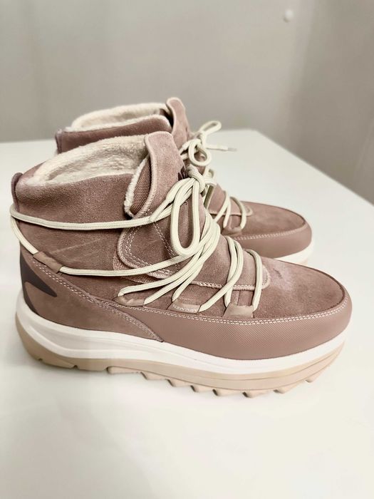 Śniegowce 4f SNOWDROP z membraną damskie - różowe rozmiar 39 jak NOWE