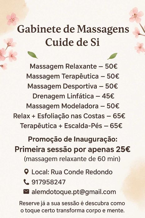 massagem em Lisboa