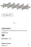 Ikea pax komplement przegroda do wysuwanej tacy 100x58