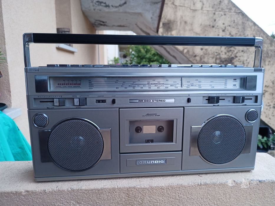Boombox Grundig anos 80