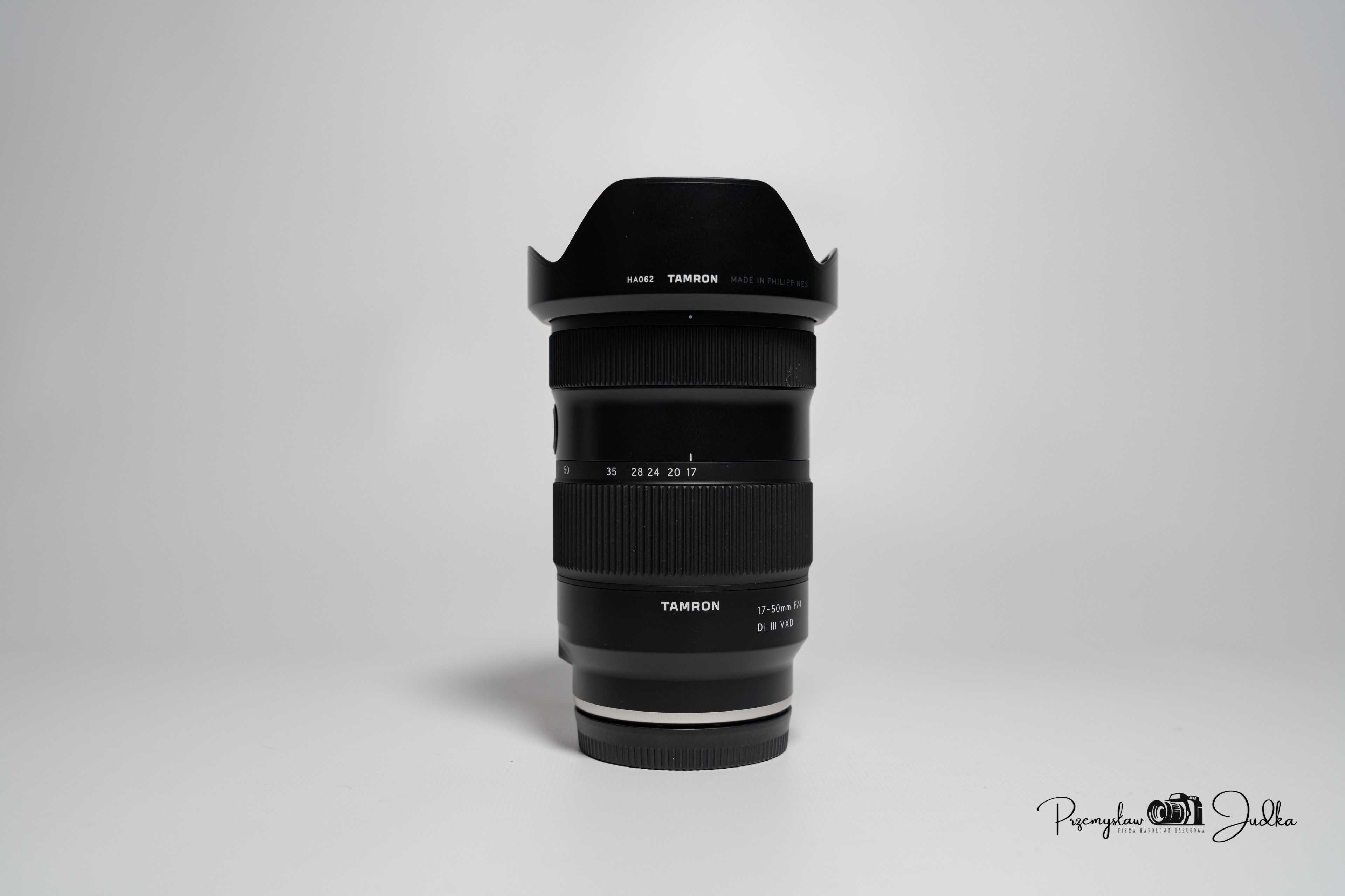 TAMRON 17-50 MM F4 DI III VXD SONY E Tamron 17-50/4 igła | faktura