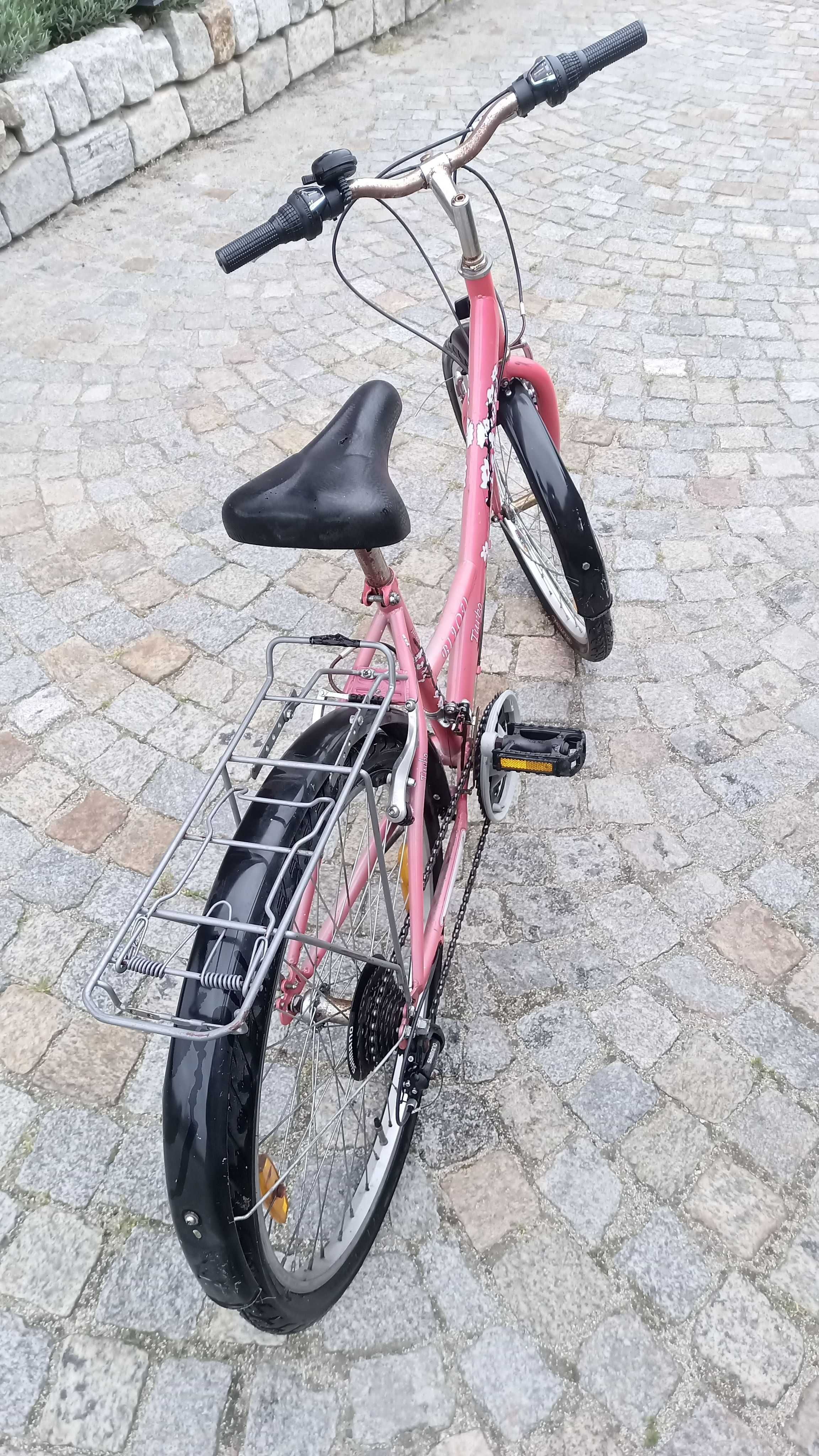 Rower dla dziewczynki różowy