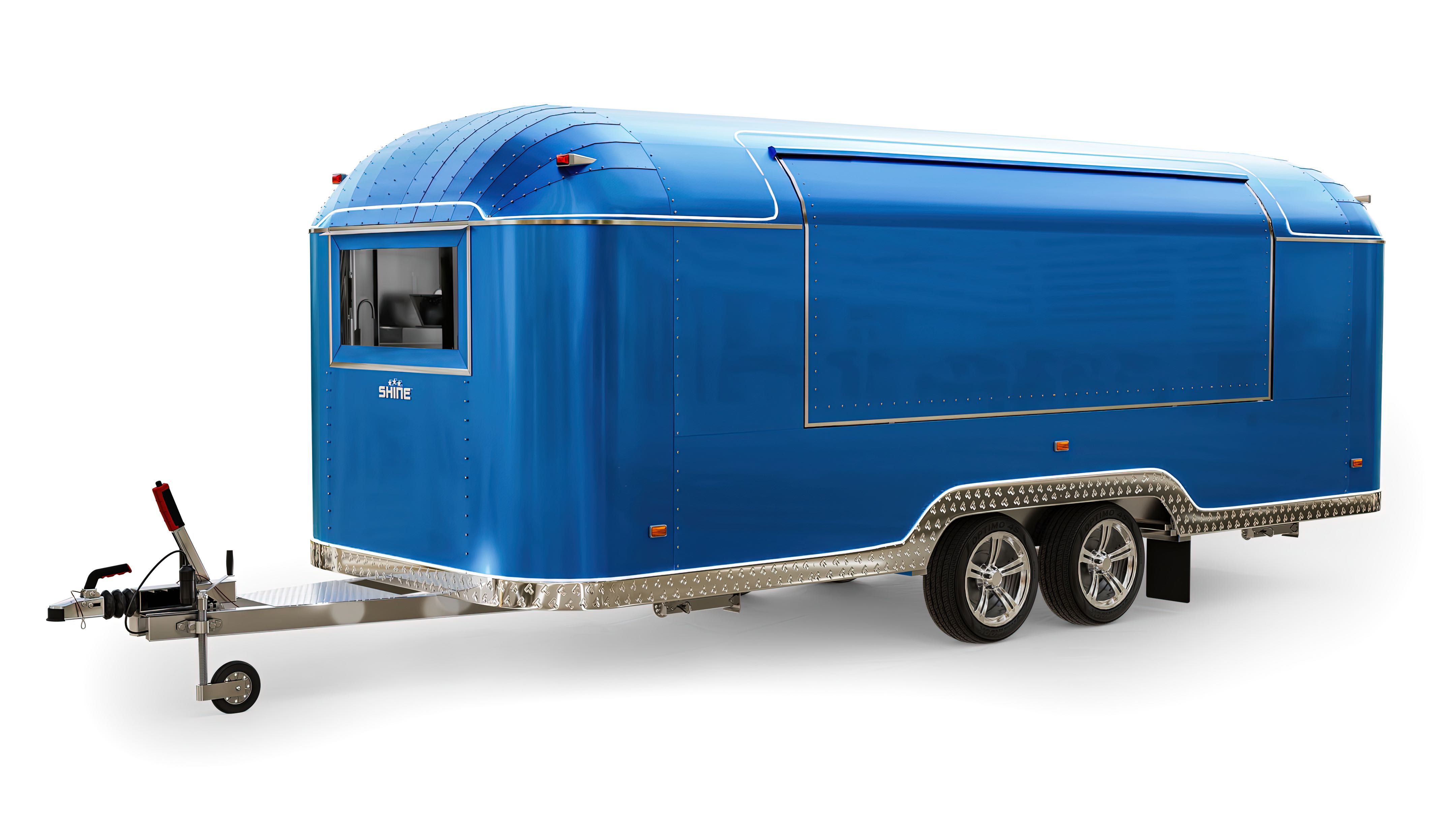 Nowa Przyczepa gastronomiczna SHINE Spring 6m Food Truck foodtruck