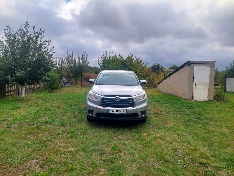 Toyota hignlander повний привід 2016 gas benzin