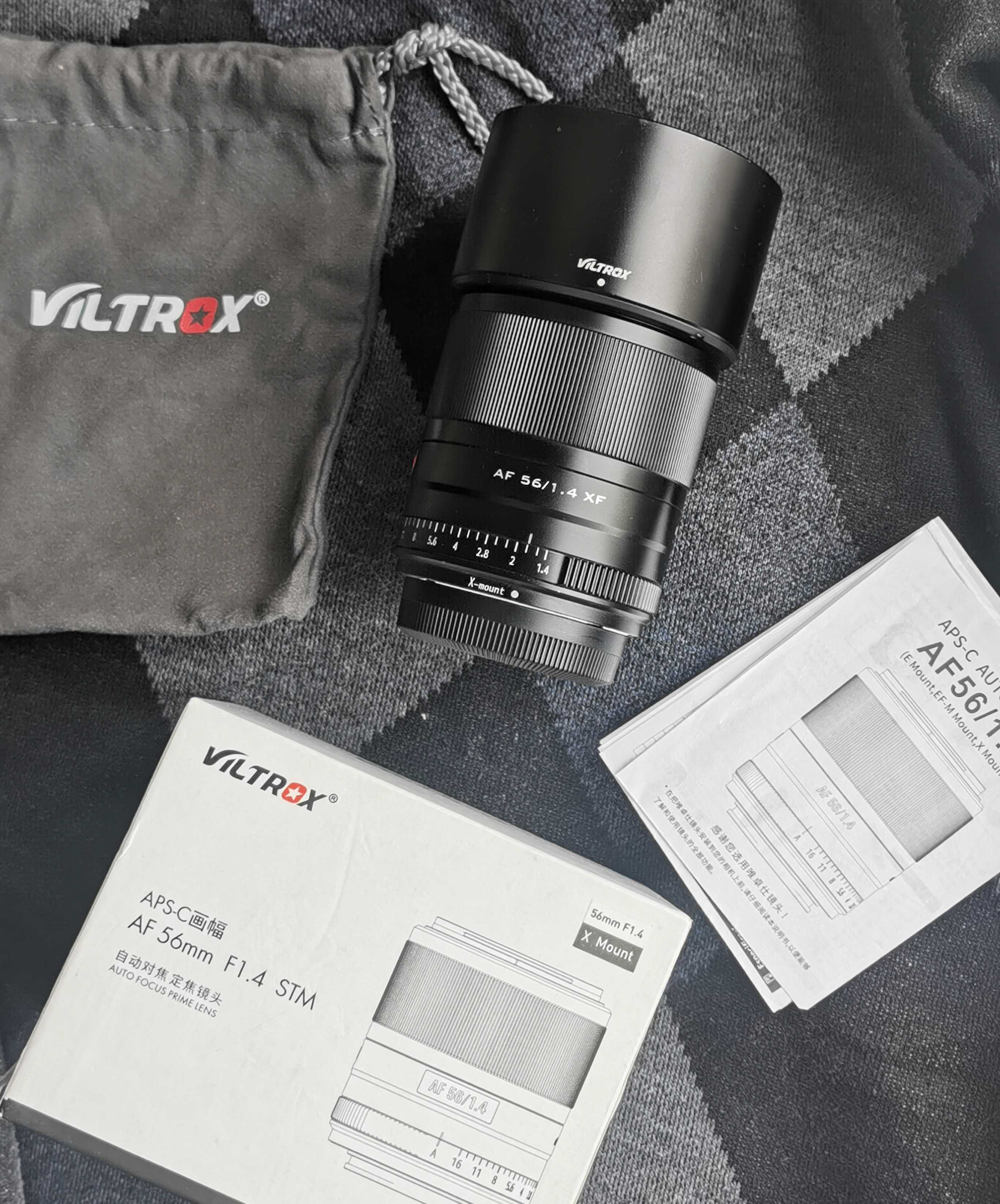 Viltrox AF 56mm f/ 1.4 stm для Fujifilm X fuji 50 52 mm fujinon sigma