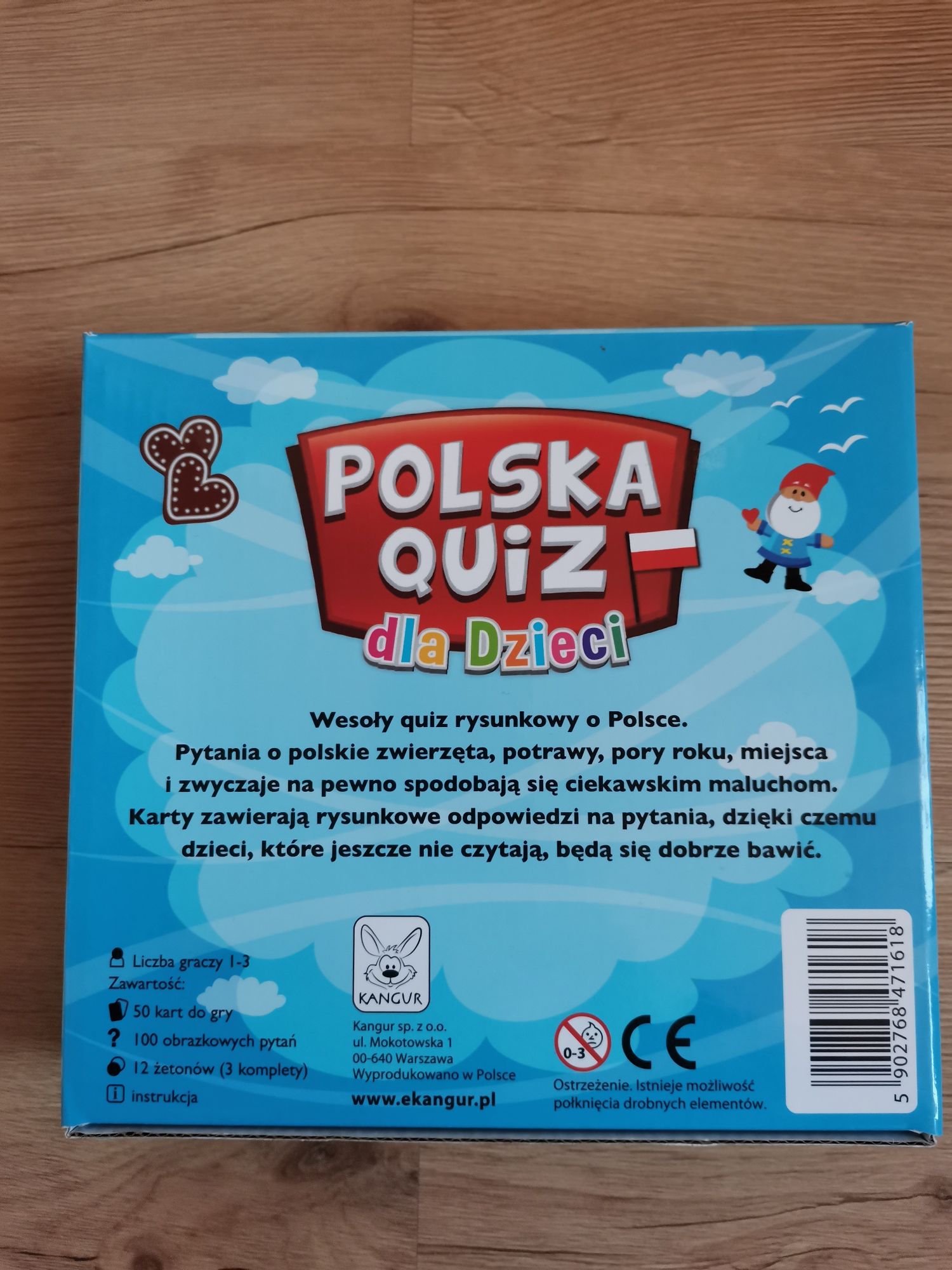 Gra Polska Quiz dla dzieci 4+