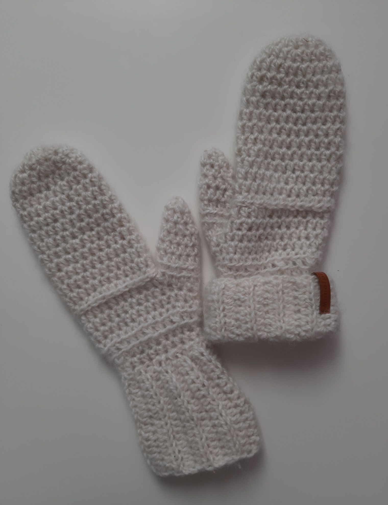 Rękawiczki z wełny 100% alpaka handmade Monalpi