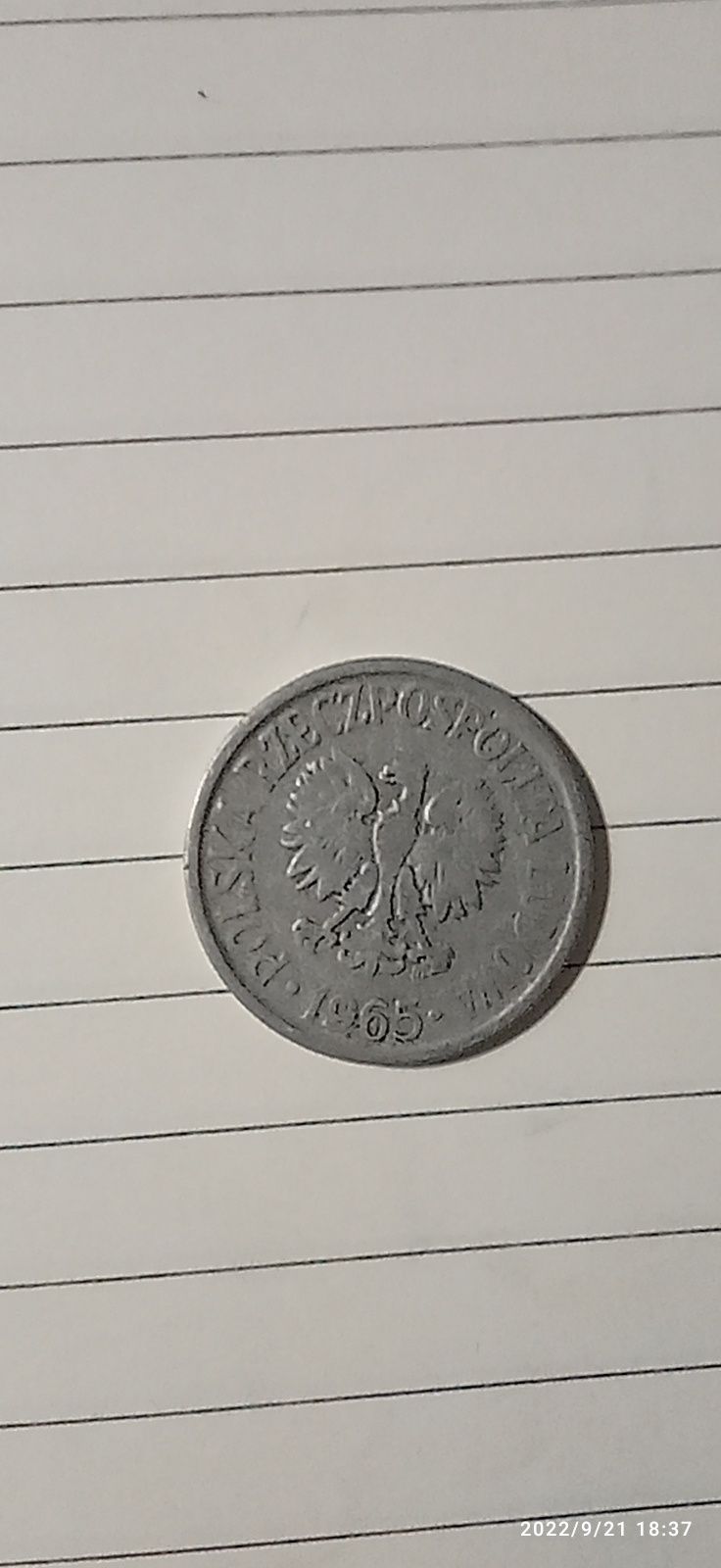 Moneta 50 gr 1965 r PRL