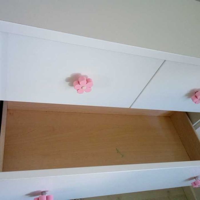 Cómoda de quarto branca