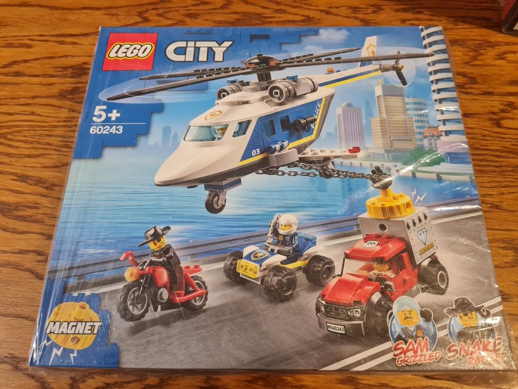 Lego City 60243 - Pościg Policyjny helikopter