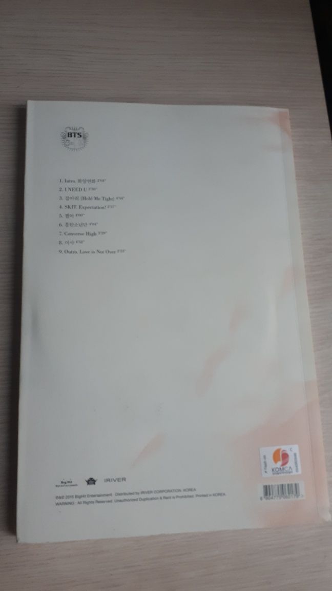 Album bts HYYH wersja pink