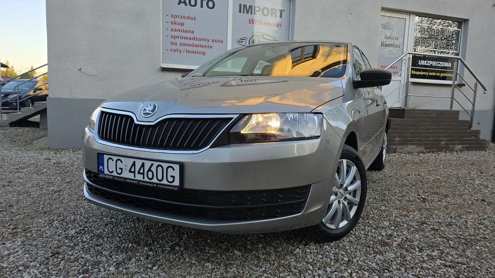Skoda RAPID 1,2 benzyna 105 KM klima zarejestrowany 121 tys km