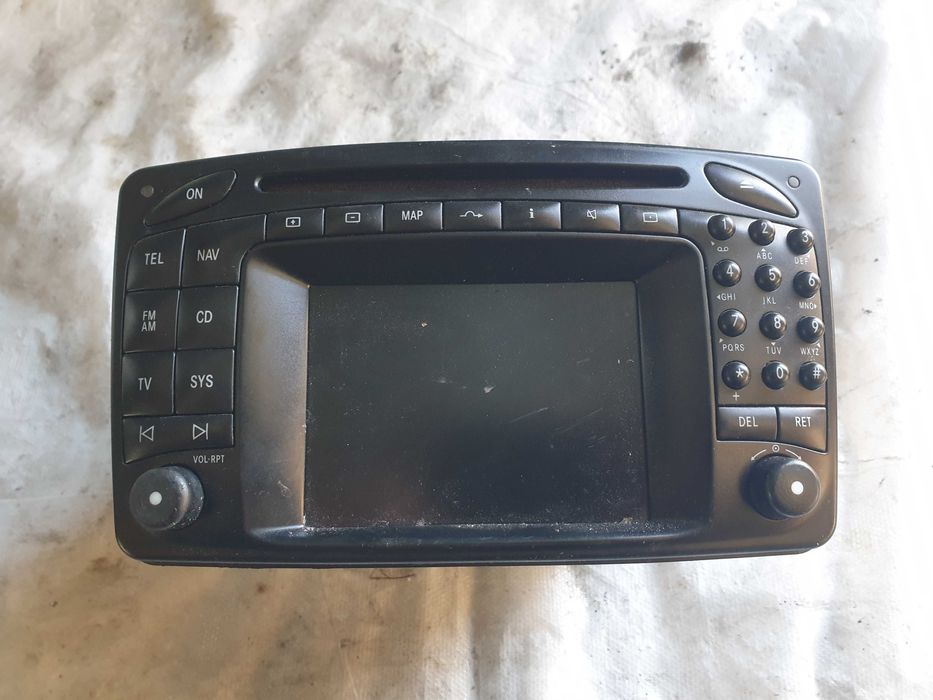 Mercedes w203 w209 radio nawigacja CD