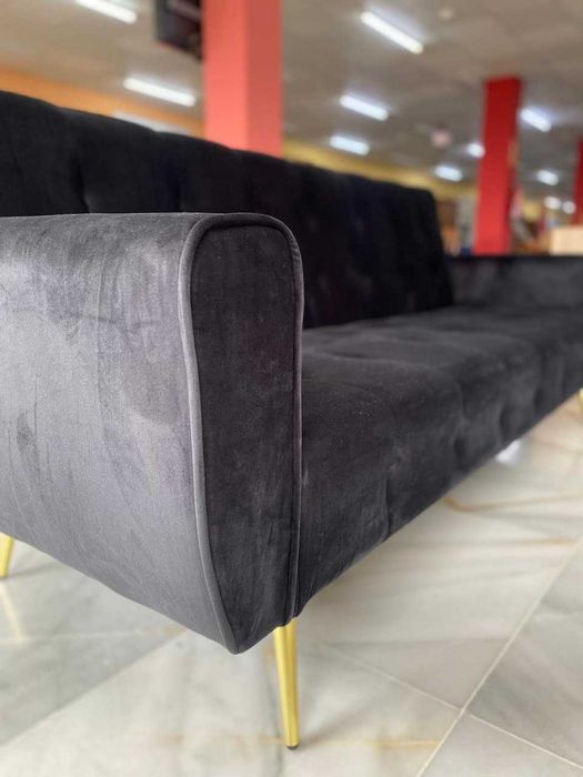 Sofá-cama preto  NOVO Envio gratis Paga na ato entrega