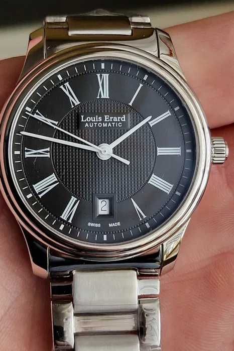 Elegancki i Luksusowy zegarek Louis Erard 40mm NOWY!