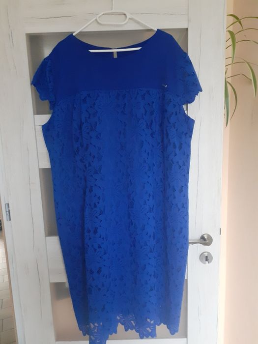 Elegancka sukienka koronką 56/XXL szybka wysyłka olx