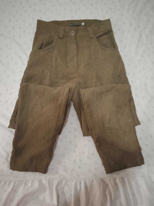 Штани коричневі вельвет