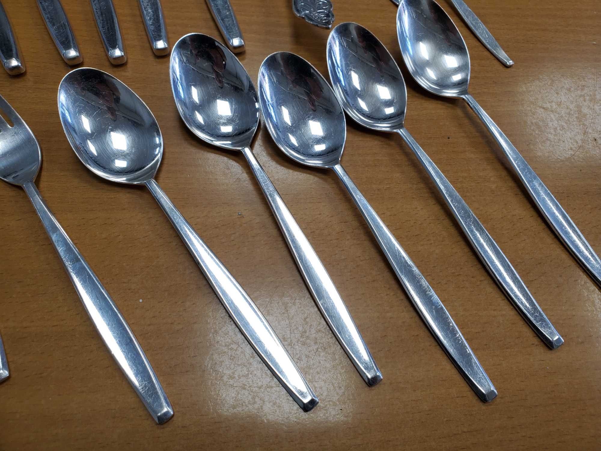 Komplet sztućców posrebrzanych BSF 90
