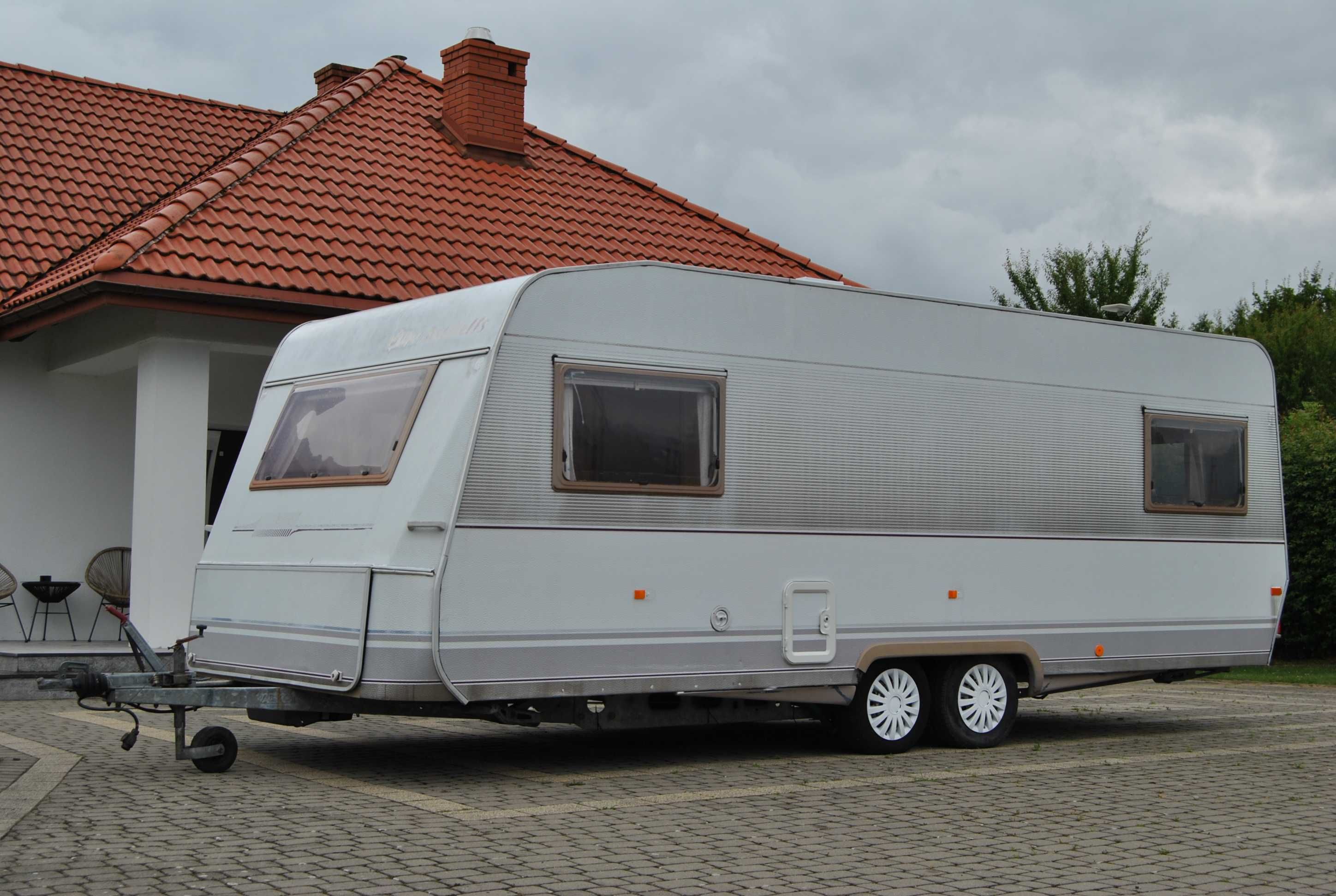 DETHLEFFS Stacjonarna! WC! Prysznic! 2osie 4-5osobowa! Transport! Duża