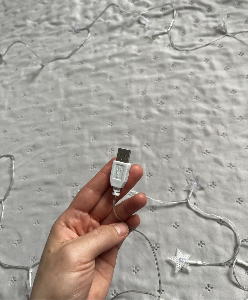 Гірлянда  зірочки  usb  3м