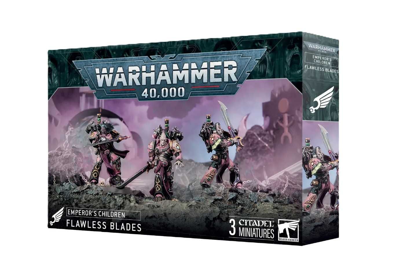 Warhammer 40000 Emperor’s Children Flawless Blades