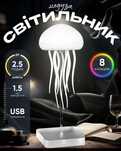 Нічник LED лампа настільна Медуза